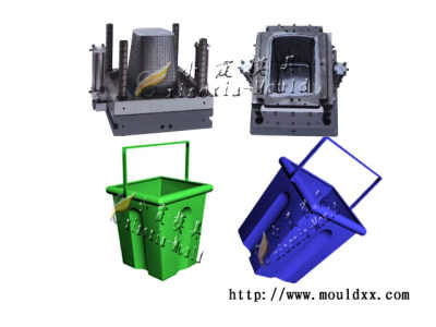 新料打制塑料桶塑料模具,塑料筐模具