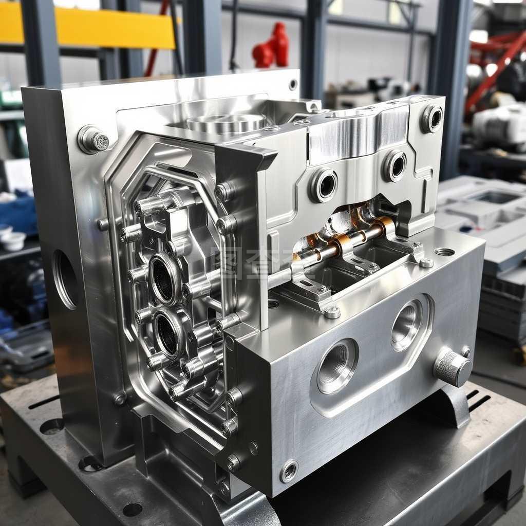 為汽車工業(yè)生產(chǎn)塑料模具的金屬模具