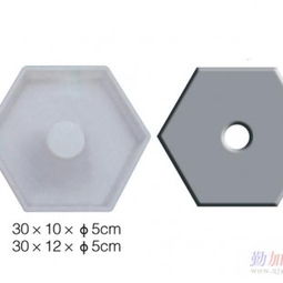河南塑料模具中的明星產品 六棱塊連鎖塊模具解析